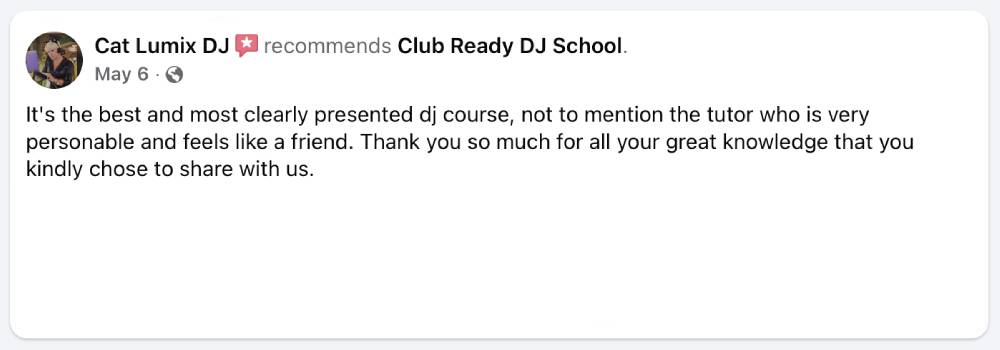 Facebook Testimonail Image