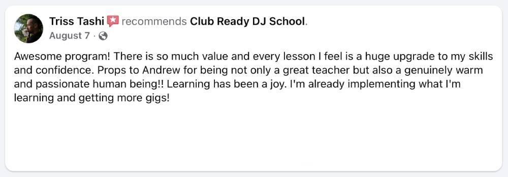 Facebook Testimonail Image